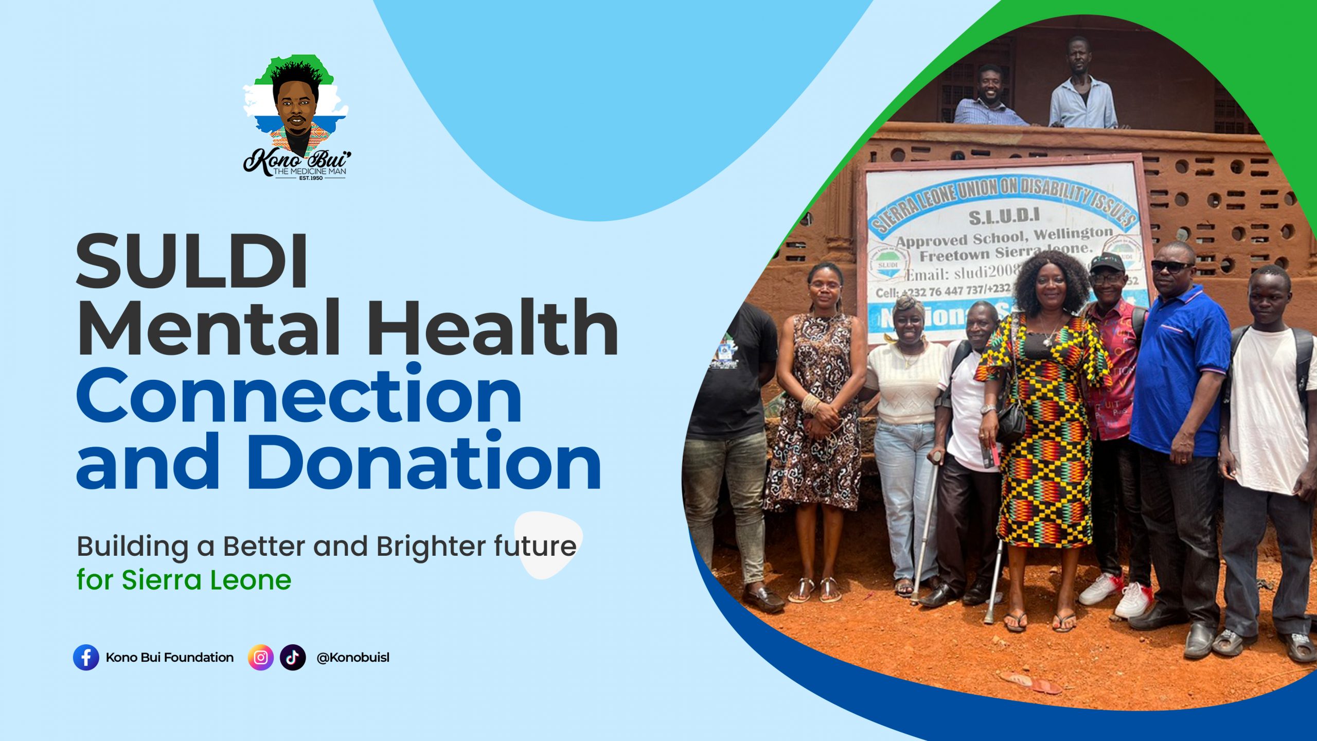 Kono Bui' Sludi donation banner